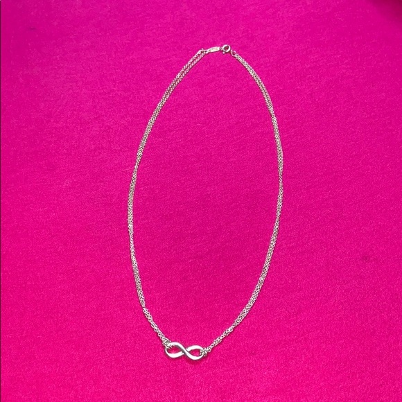 Tiffany & Co. Timeless Infinity Necklace & Bag - Picture 4 of 6